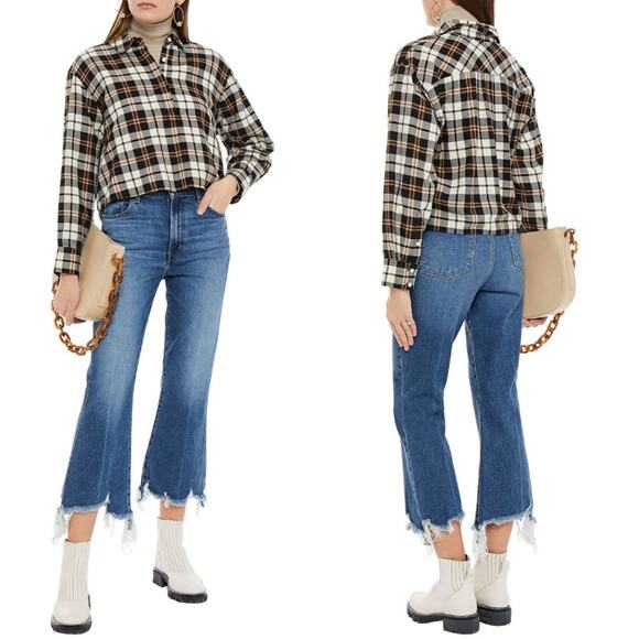 J Brand Julia High Rise Flare Jean In Wonderland cowgirl Western Fall Size 29 - Picture 1 of 10